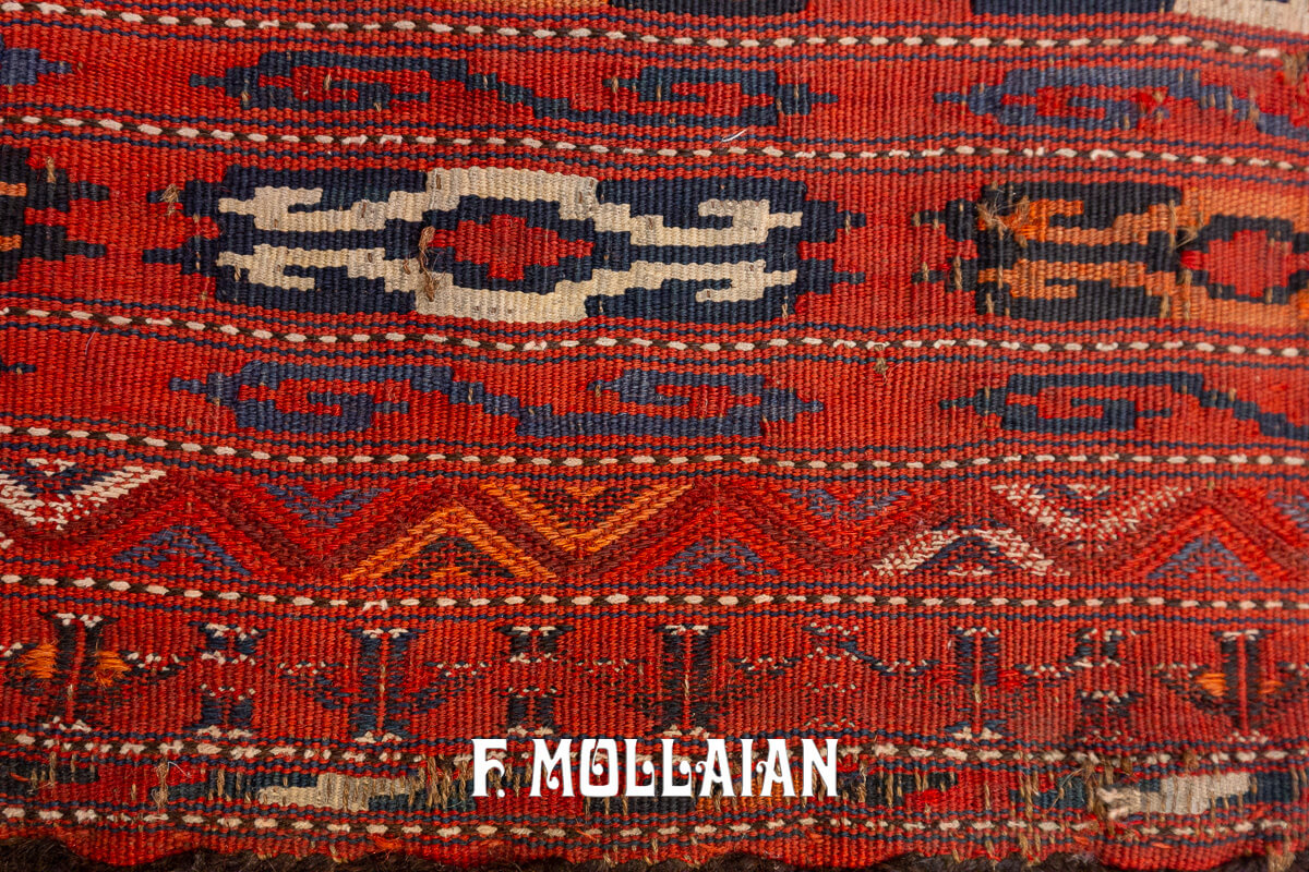 Antique Kilim Rug Giajim Red Color n°:224400